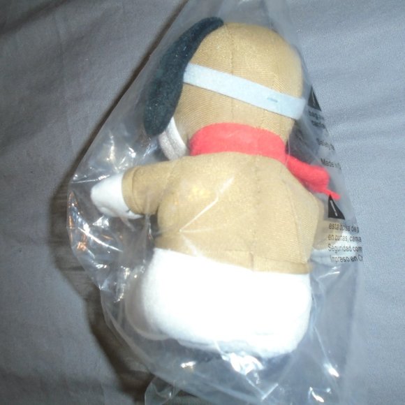 Snoopy Red Baron Plush...Metlife Peanuts..Pilot - Picture 4 of 9